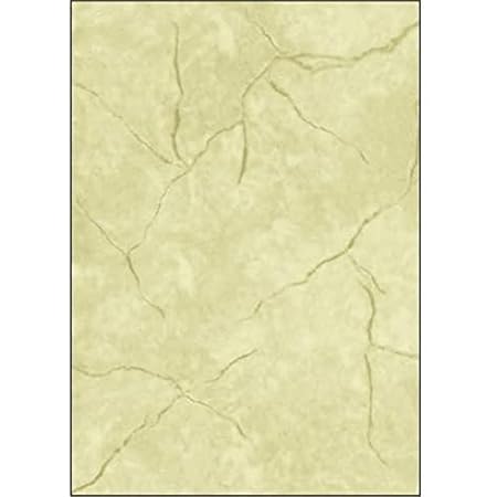 Sigel Papier Marbre, A4, 200 G, Carton Prestige, Beige