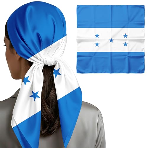 Keetegami Honduras Flag Fashion Head Scarf for Women 28'' X 28''