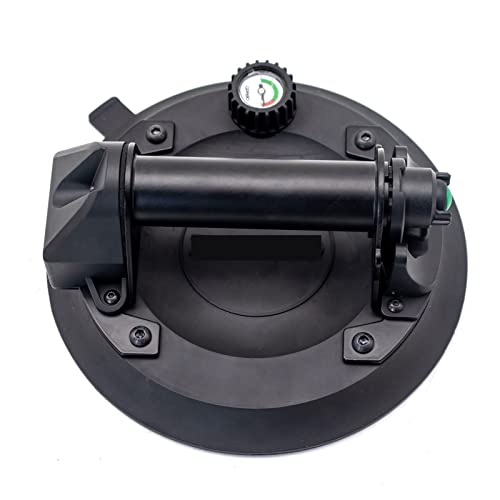 STRAFBRG Bomba eléctrica portátil, Ventosa de vacío, Elevador de Transporte Resistente de 8 Pulgadas for Vidrio de Azulejos, Fuerte Succión