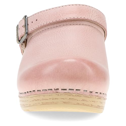 Image of Dansko Ingrid Sling Back Mule Clog for Women - Anti-Fatigue Rocker Bottom Promotes Forward Foot Motion - Premium Leather Uppers for Long-Lasting Wear