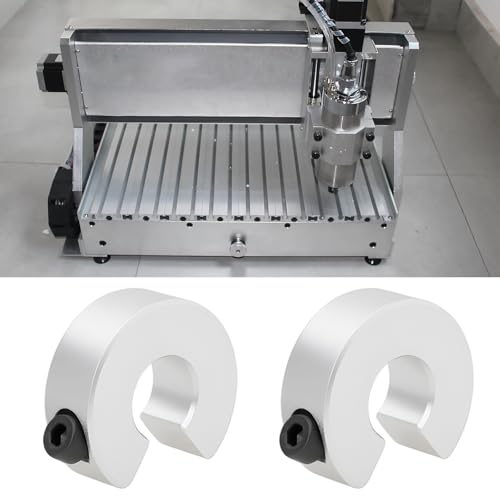 VGOL 4Pcs SBR20 Linear Rail Stop Collars Aluminiumlegierung Positionierungsblock für Übertragungsprodukte Linearmodule