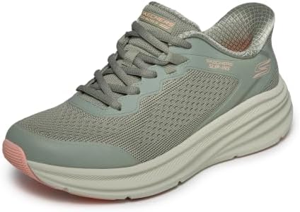 Skechers Damen Bobs Skillz Too Essential Slip-InTurnschuhe | Hands Free Slip Ins Heel Pillow Memory Foam Traktionslaufsohle