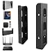 sciuU Universal Wall Mount for Laptop, Tablet, TV Box - compatible with MacBook, iPad, Surface, Dell, ASUS, HP - Vertical Storage Bracket Holder for Devices up to 35mm Thick, Screw or Adhesive Fix