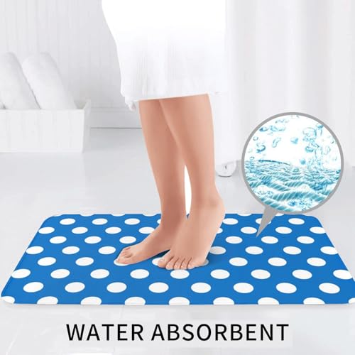 Tapis de salle de bain antidérapant et absorbant lavable pour sol sécurisé - 6