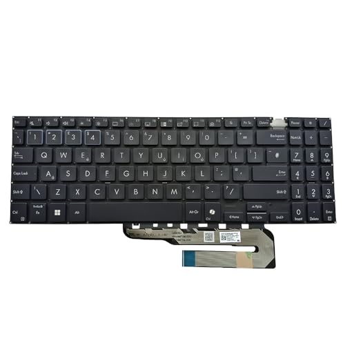 RU UK GB �`�F�R�� �X���o�L�A ASUS B3604 �p�L�[�{�[�h�o�b�N���C�g ExpertBook B3 B3604CVF �m�[�g�p�\�R���p �o�b�N���C�g�t�����V�A���u���[�L�[�L���b�v(UK backlit)