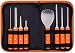Professional Pumpkin Carving Kit – Heavy Duty Stainless Steel Tools with Carrying Case (8 piece set)