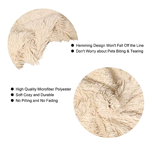Fozza Fluffy Fleece Dog Blanket, Soft Warm Pet Blanket Cat Blanket, Puppy Blanket For Dogs And Cats (Taupe, 30"X40") #TOP2