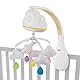 Fisher-Price, GRP99 Traumhaftes WolkenMobile und Spieluhr mit Geräuschsensor zur automatischen Aktivierung für Babys und Kleinkinder, bunt