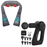 ALLJOY Cordless Massagers for Neck and Back & Handheld Massager Gun for Athletes