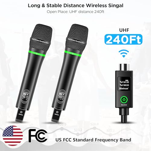 Bietrun WXM19-2 Xlr Wireless Microphone thumb #1