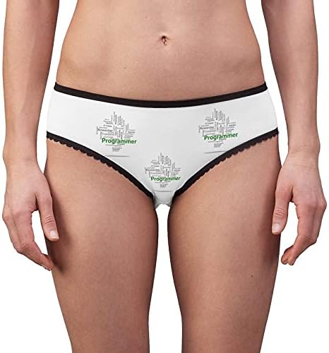 SpreadPassion Programmer Job Panties, Programmer Job Underwear, Briefs, Cotton Briefs, Funny Underwear, Panties For Women