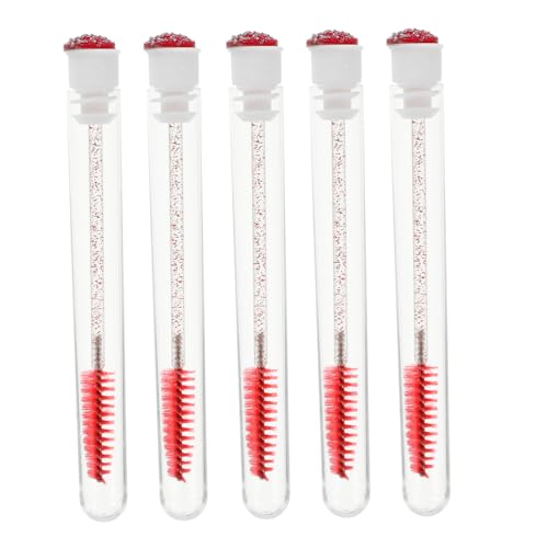 Didiseaon Eyelash Brush Eyelash Extensions 10pcs Disposable Lash Comb Makeup Brush w
