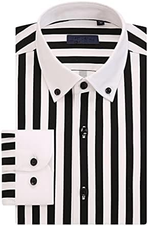 fit Casual Striped Blouse Shirts 