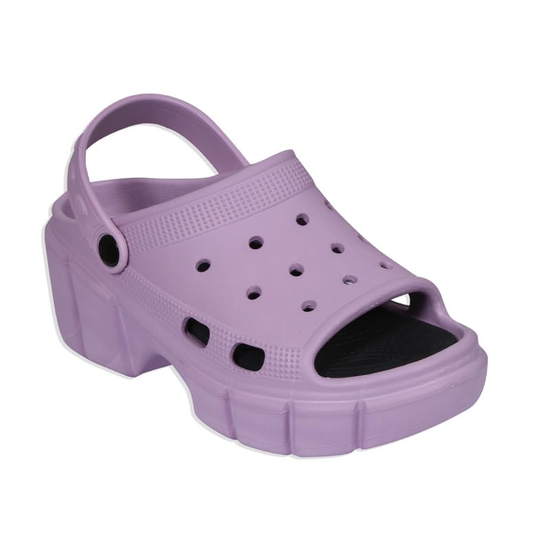 ORTHO CLUB Clogs for Womens Lightweight Classic Clogs | Sandals with Adjustable Back Strap for Women WSP_14_Lilac_4 (B0D8YR5QPH) Amazon Price History, Amazon Price Tracker
