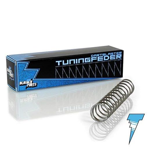Blasterparts - Tuning-Feder kompatibel für Nerf Zombie-Strike Slingfire - Dartblaster Modding für Mehr Reichweite und Schnelle Darts - Blaster-Tuning & Zubehör
