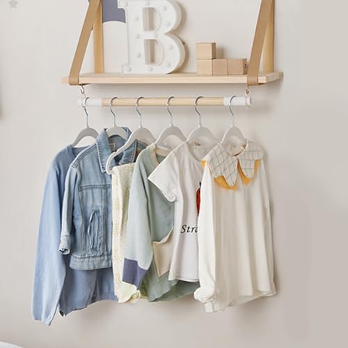 Stormix Baby Velvet Hangers 11‘’ 16 Pack with Shoulder Notches by Stormix - Used condition - Image 8