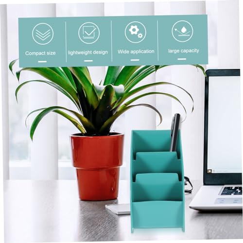Caixa de armazenamento organizador de armazenamento de gavetas porta-canetas de mesa pincel de maqui