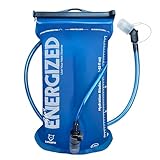 Hydration Bladder 1.5L with Magnetic Tube Clip – BPA-Free, Odorless Water Bladder with Food-Grade TPU & Premium TPU Tube, Leakproof Hydration Pack Reservoir for Hiking, Running, Cycling & Camping.