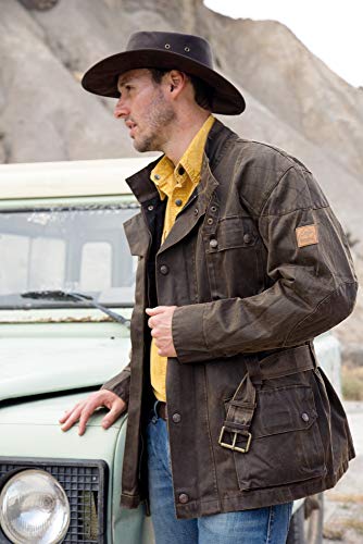 SCIPPIS Australian Adventure Wear Bowen Jacket, S, Brown