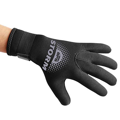 BPS 3mm Neoprene Diving Gloves with Anti Slip Palm Full Finger Gloves