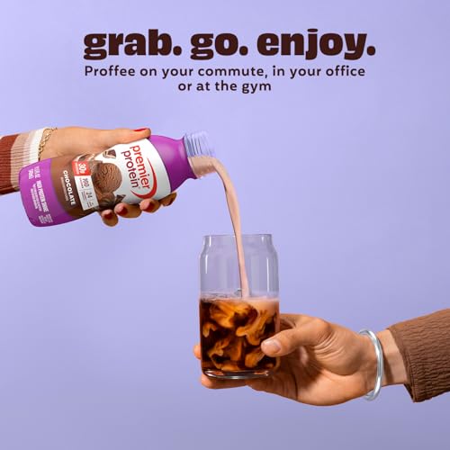 Premier Protein Shake, Chocolate, 30g Protein, No Added Sugar, 24 Vitamins &amp; Minerals to Support Immune Health, 11.5 fl oz, 12 Pack (Packaging May Vary)