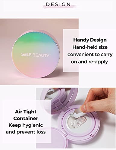 Self Beauty GUAC202 Selfbeauty Uniconic Moisturizing Hyaluronic Acid Bb Cushion Foundation Compact thumb #5