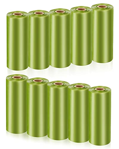 Hundekotbeutel,Gifoto Kotbeutel für hunde,10RollenKotbeutel,100Beutel insgesamt, auslaufsicher und langlebig,Kackbeutel Für Hunde Nachfüllrollen,Hundebeutel Abmessungen,13x9 Zoll(LxW,pro Beutel)grün Cover