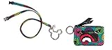 Mickey's Magical Blooms Disney Zip ID Case and Lanyard by Vera Bradley