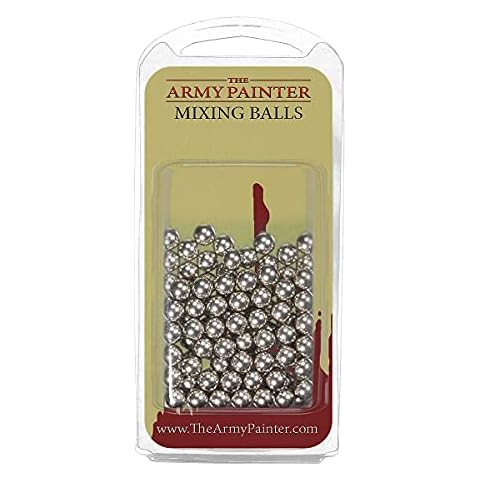 The Army Painter Paint Mixing Balls - Rust-proof Stainless Steel Paint Mixing Balls for Mixing Model Paints - Stainless Steel Mixing Agitator Balls and Paint Balls, 5.5mm/apr. 0.22”, 100 Pcs Cover