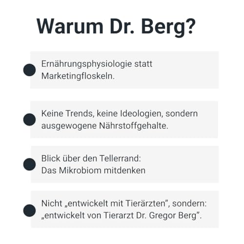 Dr. Berg pro-SCHONKOST Nassfutter für Hunde | Magen-Darm | 6 x 400 g