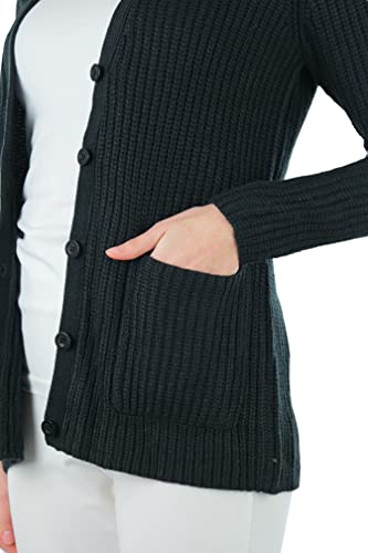 Image of ToBeInStyle Women's Warm Heavy Knit Long Sleeve Cardigans