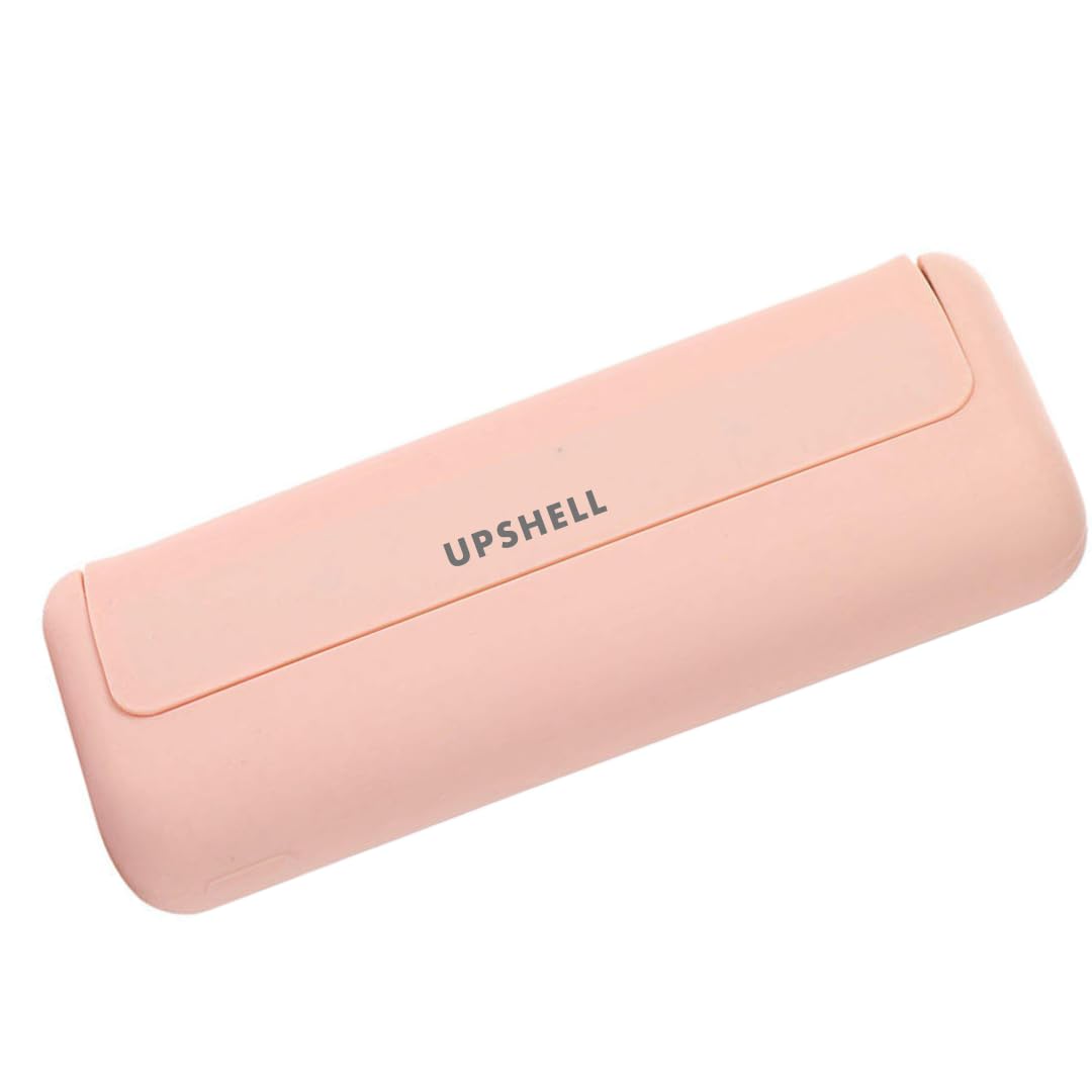 UPSHELLUPSHELL - Cover Compatible with IQOS ILUMA PRIME in Silicone Electronic Cigarette Holder Case, Useful Accessories for Electronic Cigarettes (Black) (Pink)