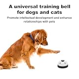 Trainingsglocken für Haustiere,Hund Türklingel,Türklingeln für Töpfchenkommunikation,Hundeglocke mit Pfotenabdruck Button,Katzenklingel Hundeklingel für Haustiere Töpfchentraining Kommunikationsgerät