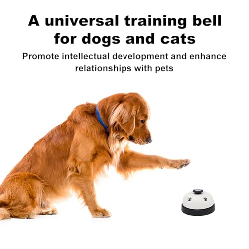 Trainingsglocken für Haustiere,Hund Türklingel,Türklingeln für Töpfchenkommunikation,Hundeglocke mit Pfotenabdruck Button,Katzenklingel Hundeklingel für Haustiere Töpfchentraining Kommunikationsgerät
