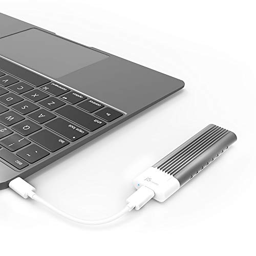 Caja externa USB-C para Disco SSD M.2 NVMe j5create miniatura 6