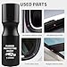 Car Rubber Seal Protectant - Gummi Pflege, Car Door Rubber Seal Protectant Strip Lubrication, Black Plastic Car Trim Restorer, Window Track Lubricant, Use on Car Door, Window, Trunk Seals (2)
