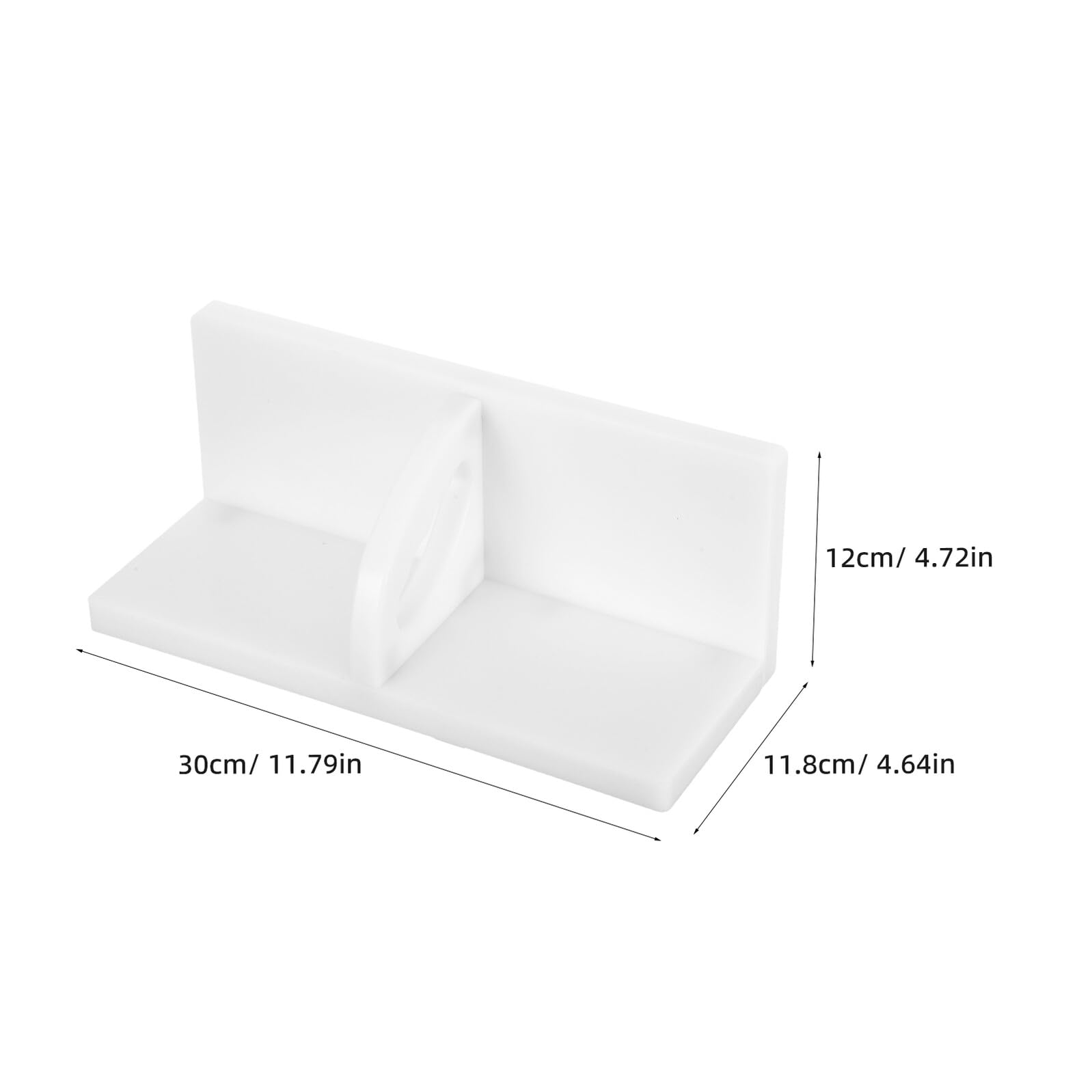 Pusher per Taglierina Carta in Plastica Bianca, Guida