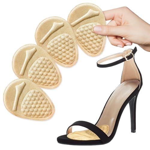 Image of Metatarsal Pads Women: Invisible Ball of Foot Cushions for Heels | Relieve foot pain & stop sliding! Our invisible, reusable heel cushions offer all-day comfort without adding bulk(2 Pairs)