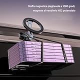 Zoom IMG-2 kustimantu portacellulare magnetico regolabile 360 Zoom IMG-2 kustimantu portacellulare magnetico regolabile 360