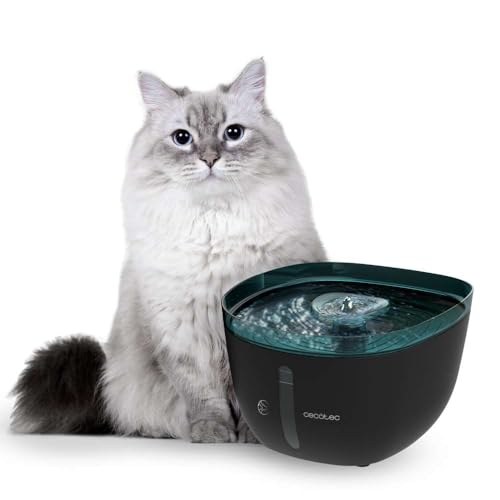 Cecotec Fuente Automática para Mascotas Pumba 2200 Refresh, 2L, Luz Interior, Silencioso