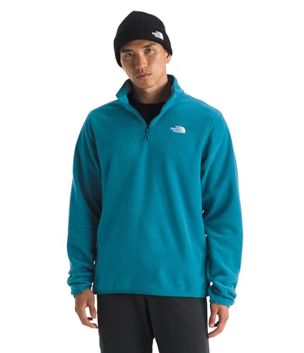 The North Face Men's Glacier Fleece Quarter Zip Jacket, Dusk Blue, Large - image 1