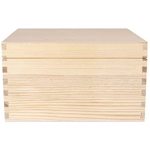 Boite rangement bois Creative Deco pour 3 compartiments de CD et DVD - 8