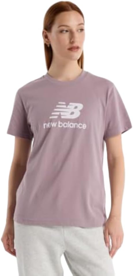 New Balance Womens Sport Essentials Jersey Logo T-Shirt