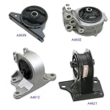 A4602 A4612 A4621 A6699 Fits: 99-03 Mitsubishi Galant 2.4L Motor & Trans Mount 4PCS Kit For Auto Trans. 99 00 01 02 03
