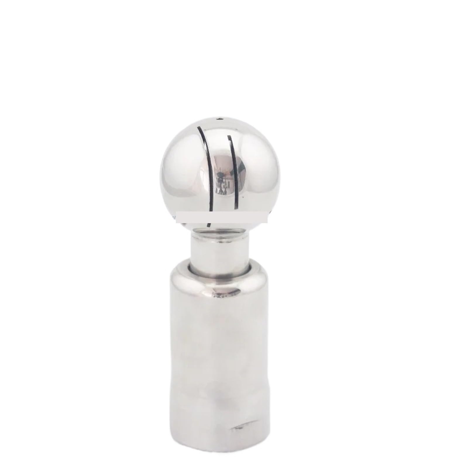 Stainless Rotary Spray Cleaning Ball DN15 1/2" BSP Female Thread Sanitary Fitting Rotary Spray Ball Tank Cleaning Homebrew for 304 Stainless Steel for Use in Cleaning Small and Medium Tanks(DN40)