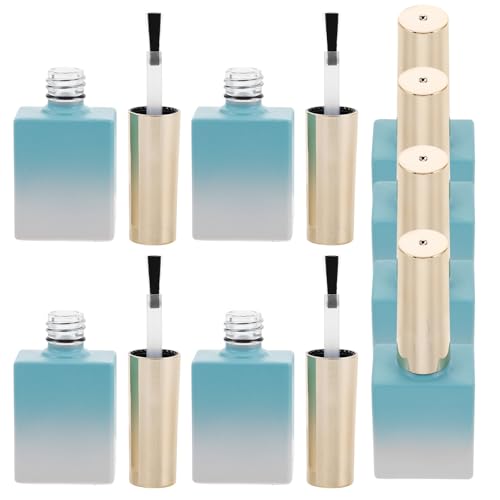 Flacons vides pour vernis à ongles en verre dégradé : parfaits pour vos ateliers nail art