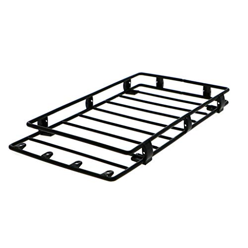 Ktyssp RC Car Part Metal Roof Luggage Rack Carrier Part for 1/10 LC80