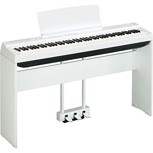 Piano numérique Yamaha P125WH, 88 touches blanches, livré avec le support de piano Yamaha L125WH, l’unité à 3 pédales… - Les Beatles, Paul McCartney, John Lennon, RIngo Starr, George Harrison Piano numérique Yamaha P125WH, 88 touches blanches, livré avec le support de piano Yamaha L125WH, l'unité à 3 pédales… – Image 3