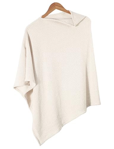 Image of BEWDIO Beige Nursing Cover for Breastfeeding, Soft Breathable Privacy Feeding Shawl, Portable Breast Feeding Covers for Women