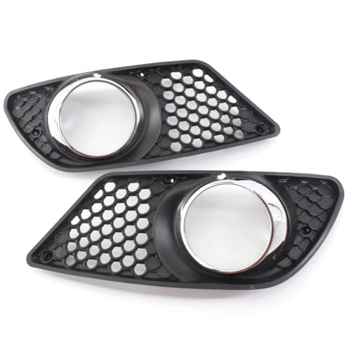 Paire de grilles antibrouillard avant Benz W204 cadre finition origine